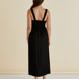 Tegan Midi Dress - Black