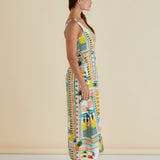 Tegan Midi Dress - Paradise Print