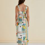 Tegan Midi Dress - Paradise Print