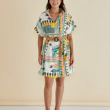 Archer Dress - Paradise Print