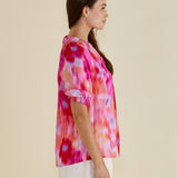Joanne Blouse - Floral Abstract Print