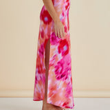 Mindy Skirt - Floral Abstract Print