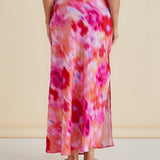 Mindy Skirt - Floral Abstract Print