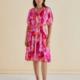Emery Dress - Floral Abstract Print