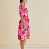 Emery Dress - Floral Abstract Print