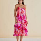 Harriet Dress - Floral Abstract Print