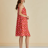 Harriet Dress - Sardinia Geo Print