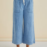 Saffra Relax Leg Jean - Medium Wash