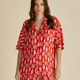 Copacabana Shirt - Sardinia Geo Print