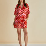 Copacabana Shirt - Sardinia Geo Print