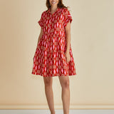 Copacabana Shirt Dress - Sardinia Geo Print