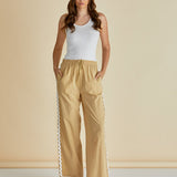 Georgie Pants - Beige Ric Rac