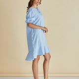 Livvy Dress - Blue Gingham