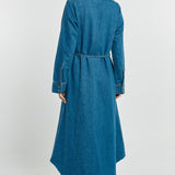 Nico Denim Dress - Mid Blue