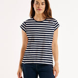 Michaela Tee - Navy Stripe