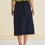 Astra Denim Skirt - Ink