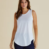 Keira Tank - White
