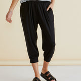 Tokyo 3/4 Pant - Black